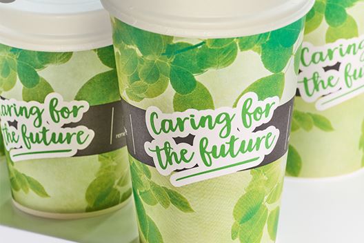 100% fornybare kaffebeger og matbeger