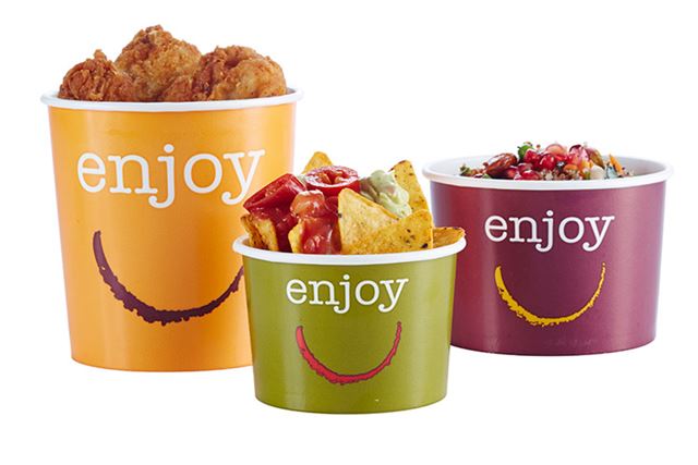 Paper containers and lids