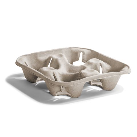 StrongHolder® 4-Cup Carrier (Corrugated Case)